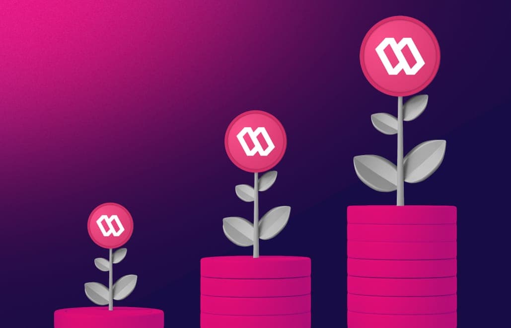 A confirmation screen with Growth Jar details and a check mark