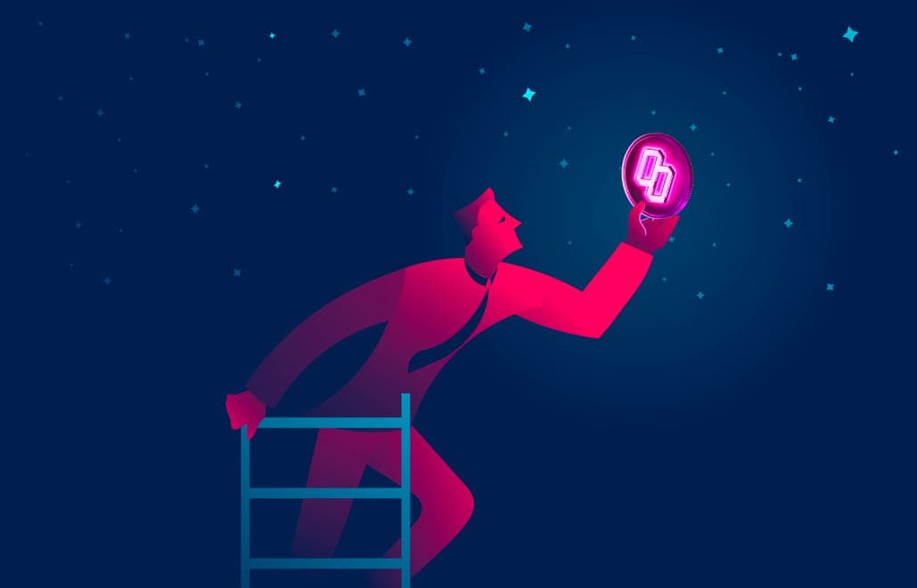 The Sweat Wallet icon surrounded by glowing digital assets